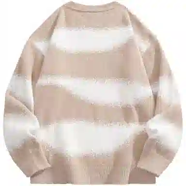 Doraemon Retro Jacquard Logo Sweater