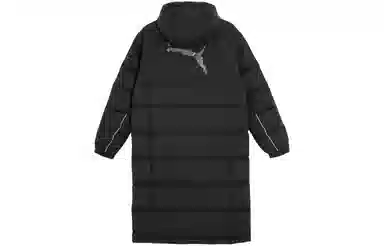 PUMA Long Down Jacket Black