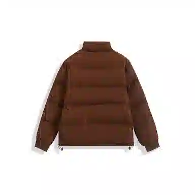 我是大卫 纯色简约立领面包服棉服 男女同款