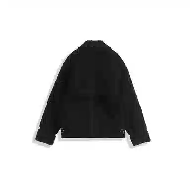 我是大卫 羊羔毛摇粒绒韩系保暖加厚绒感外套 男女同款