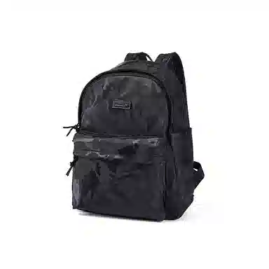 红蜻蜓 大容量书包运动背包旅行包包织物双肩包 大号 男款 黑色