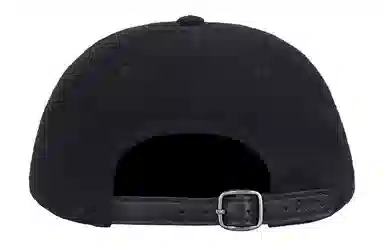 Supreme Washed Flannel 6-Panel Black