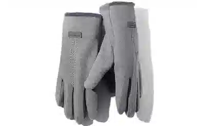 优幽兰 加厚加绒 实用百搭小众韩版 防寒防冻保暖 通勤电瓶车开车 便携纯色护手 手套 男女同款情侣款