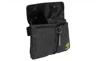 adidas Jacquard Shoulder Bag Black