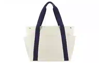 HERMES Cabriole napp Tote Gris Perle