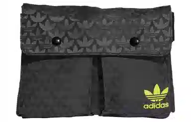 adidas Jacquard Shoulder Bag Black
