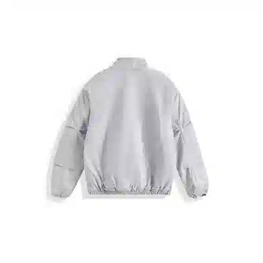 我是大卫 日系简约纯色立领保暖加厚休闲棉服 男女同款