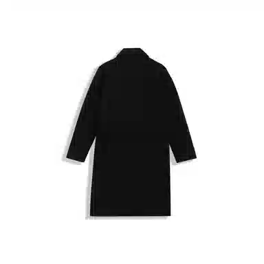 我是大卫 毛呢中长款经典韩版英伦风大衣 男女同款