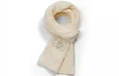 优幽兰 秋冬季百搭纯色围脖加厚保暖针织学生闺蜜防风防寒高级感穿搭 绒线围巾 男女同款情侣款