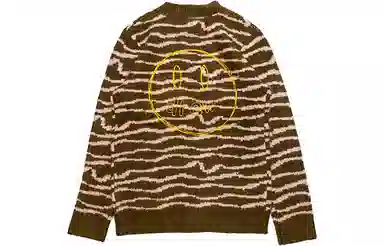 Drew House Sketch Mascot Squiggle Cardigan Olive