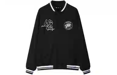 Huzzah Basic Logo Baseball Jacket