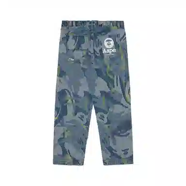 Aape FW23 Camo Patchwork Jeans