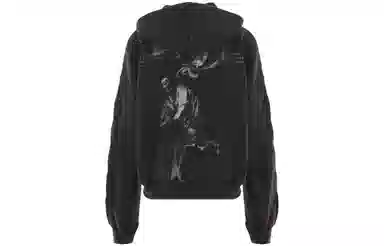OFF-WHITE Letter Print Hoodie