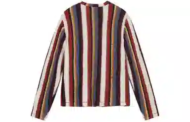 Stussy Vertical Striped Knit Crew