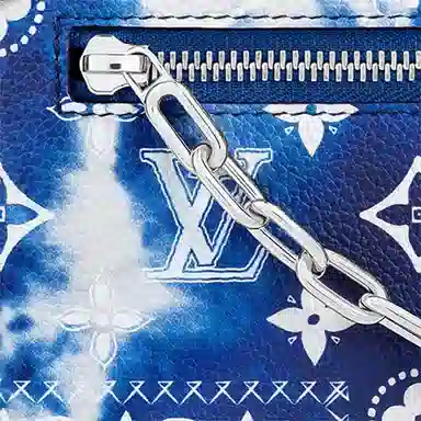 Louis Vuitton Soft Trunk Tie-Dye Blue
