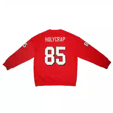 Holycrap Hip Hop Sweatshirt Red
