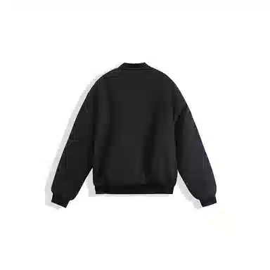 我是大卫 纯色棒球领飞行员防寒保暖休闲棉服 男女同款