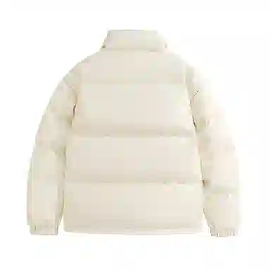 鸭鸭 新年战衣加厚保暖鸭绒休闲宽松立领无帽无性别羽绒服 男女同款