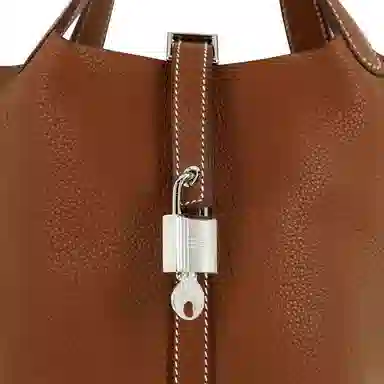 HERMES Picotin Lock 18 Barenia Faubourg 34 Fauve