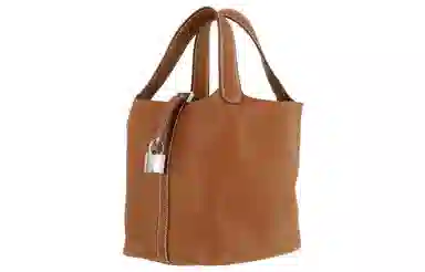 HERMES Picotin Lock 18 Barenia Faubourg 34 Fauve