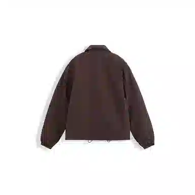 我是大卫 日系复古夹克棉服 男女同款 深棕色