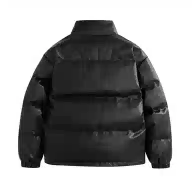 鸭鸭 新年战衣加厚保暖鸭绒休闲宽松立领无帽无性别羽绒服 男女同款