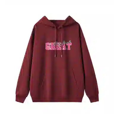 30BRAID Logo Print Hoodie