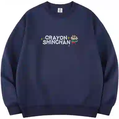 Crayon Shin-chan Cartoon Print Pullover Sweatshirt