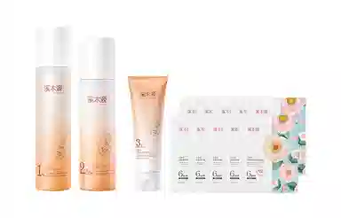 溪木源 山茶花护肤套装 补水保湿
