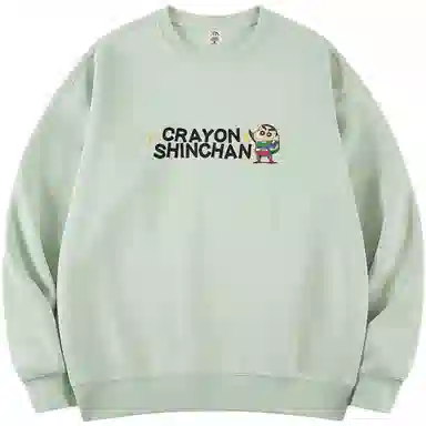 Crayon Shin-chan Cartoon Print Pullover Sweatshirt