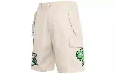 LiNing x Steven Harrington Cartoon Embroidered Shorts