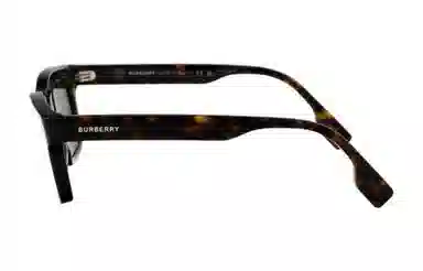 Burberry Irregular Acetate Sunglasses Tortoise