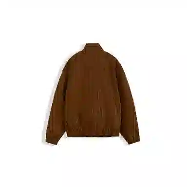 我是大卫 纯色灯芯绒港风复古棉服 男女同款