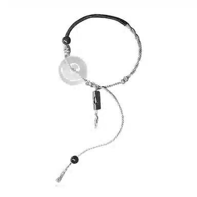 饰伴 新中式古风编织设计 复古国潮平安扣 手链 女款