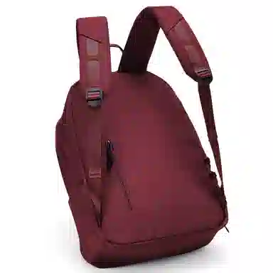 轻骑者 休闲大容量字母印花纯色初高中大学生上学通勤运动出游 织物 书包背包双肩包 男女同款情侣款 黑白色 韩版