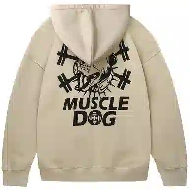 Muscle Dog Classic Hoodie