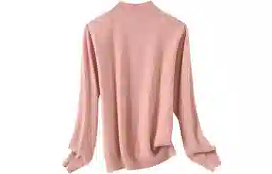 恒源祥 半高领针织衫打底羊绒衫 女款