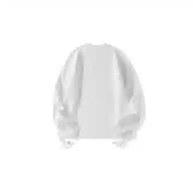 我是大卫 纯色基础款圆领落肩套头休闲卫衣 男女同款