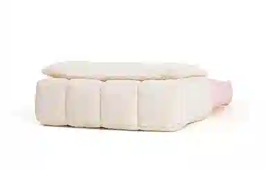 音魅  秋冬复古羽绒包百搭轻便豆腐包斜挎单肩小方包简约手提包女 布