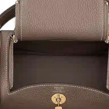 HERMES Lindy Mini 19 TC 18 Etoupe