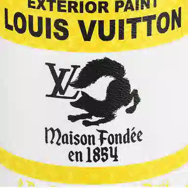 Louis Vuitton Paint Can Yellow