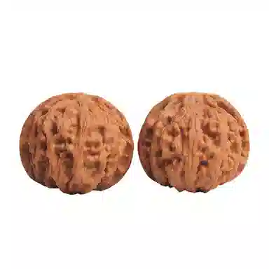 月印百川 苹果园古玩狮子头盘玩 文玩核桃 核桃类把件 男款