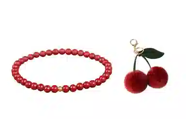 若觅 红 手串 朱砂 手链 手串 女款