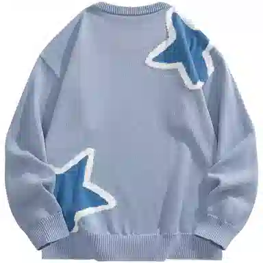 Doraemon Star Logo Knit Sweater