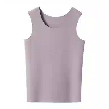 恒源祥 纯色圆领无袖保暖上装 女款