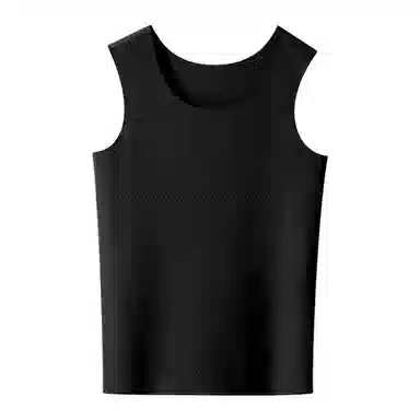 恒源祥 纯色圆领无袖保暖上装 女款