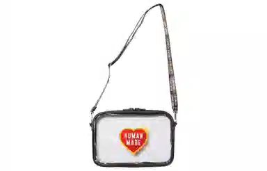 HUMAN MADE PVC Shoulder Bag Black