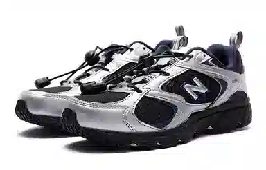 New Balance 408 Black Silver Blue