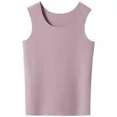 恒源祥 纯色无痕套头贴片护腹保暖上装 女款