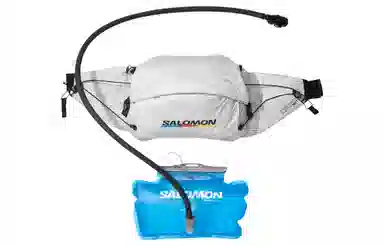 Salomon Waist Bag White Black